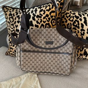 Gucci diaper bag